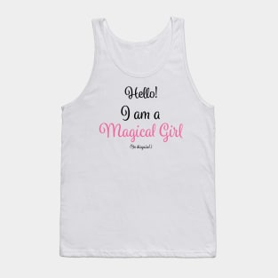 Magical Girl in Disguise Tank Top